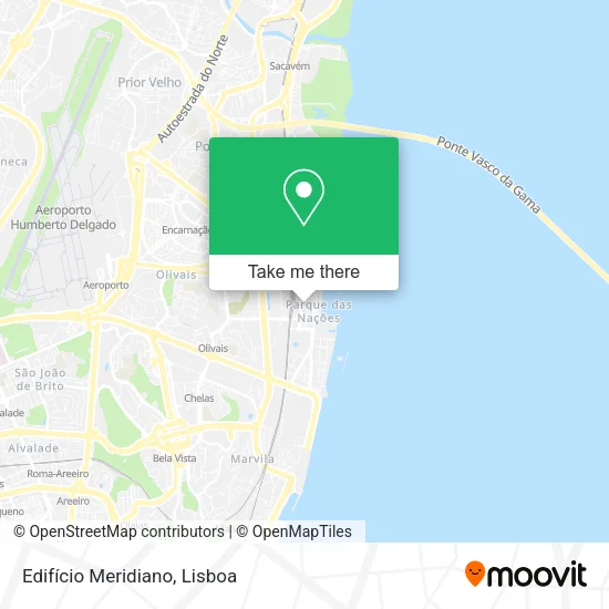 Edifício Meridiano mapa
