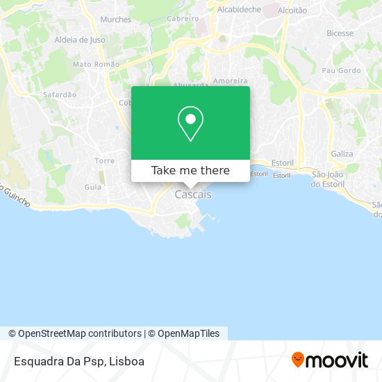 Esquadra Da Psp mapa