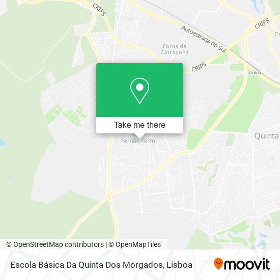 Escola Básica Da Quinta Dos Morgados map