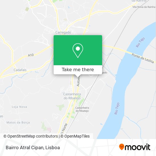 Bairro Atral Cipan mapa