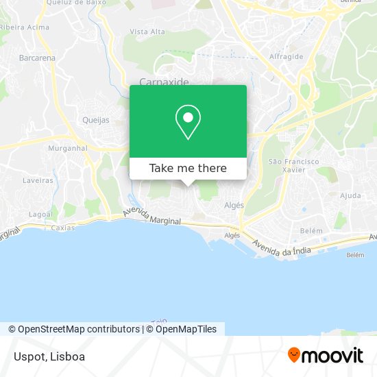 Uspot map