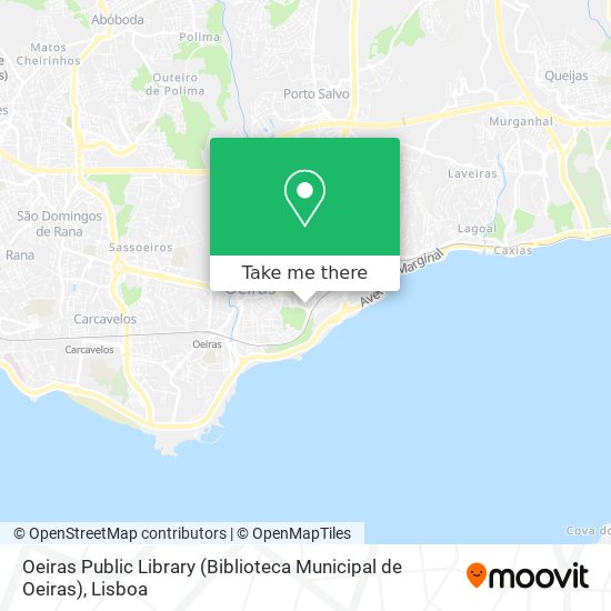 Oeiras Public Library (Biblioteca Municipal de Oeiras) map