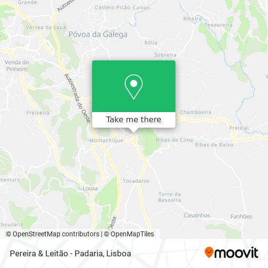 Pereira & Leitão - Padaria map