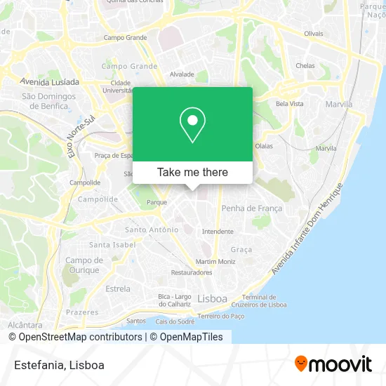 Estefania map