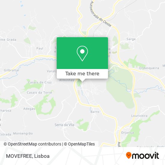 MOVEFREE map