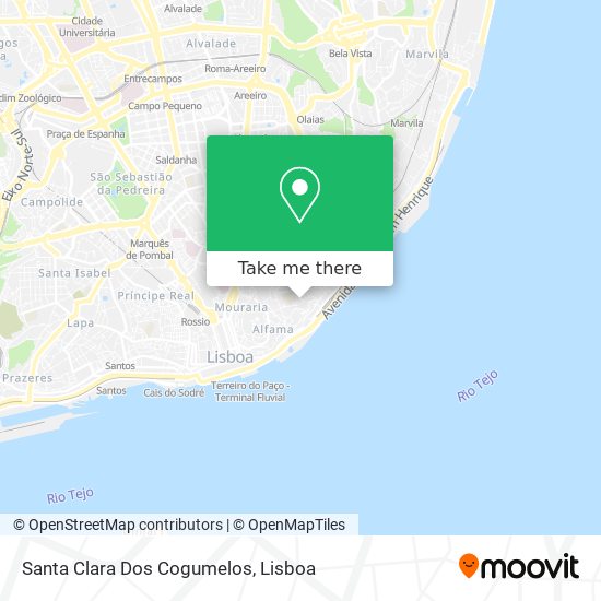 Santa Clara Dos Cogumelos map