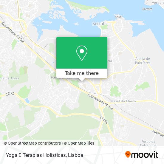 Yoga E Terapias Holisticas map