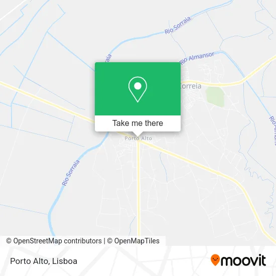 Porto Alto map