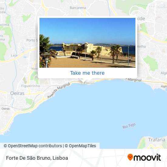 Forte De São Bruno map
