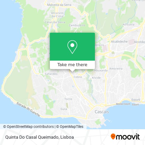 Quinta Do Casal Queimado mapa