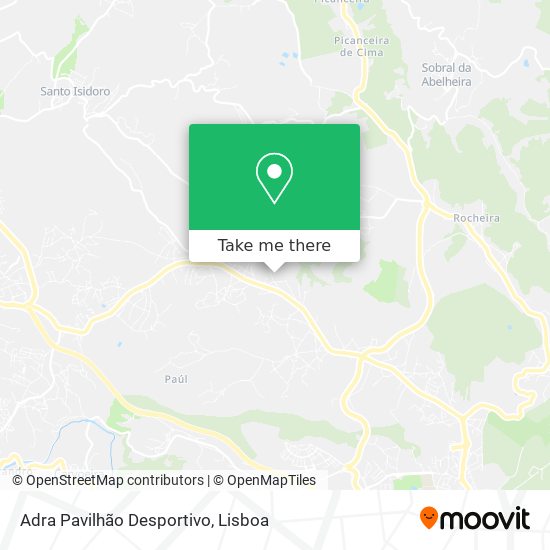 Adra Pavilhão Desportivo map