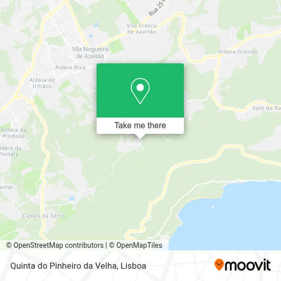 Quinta Do Pinheiro Da Velha map