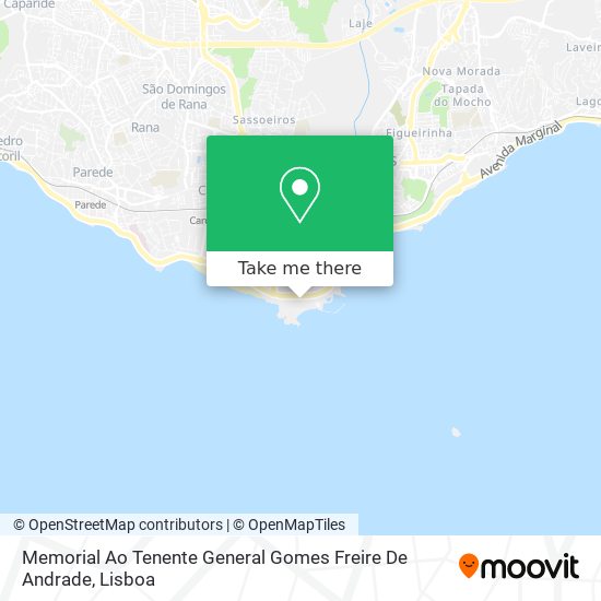 Memorial Ao Tenente General Gomes Freire De Andrade map