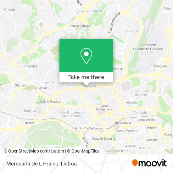 Mercearia De L Praino mapa
