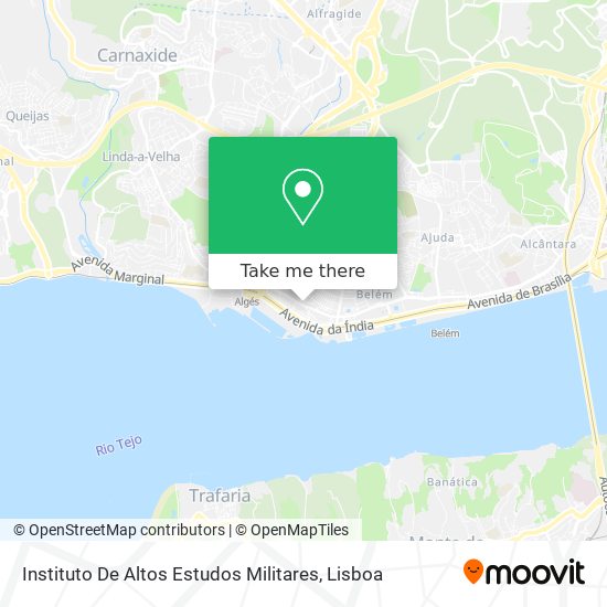 Instituto De Altos Estudos Militares map