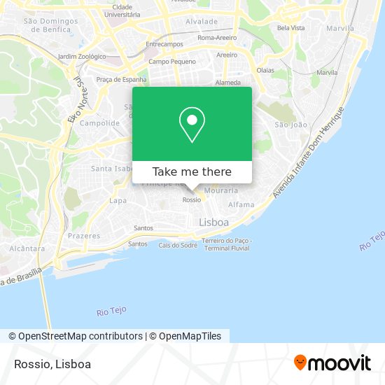 Rossio map