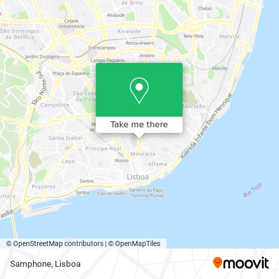 Samphone map