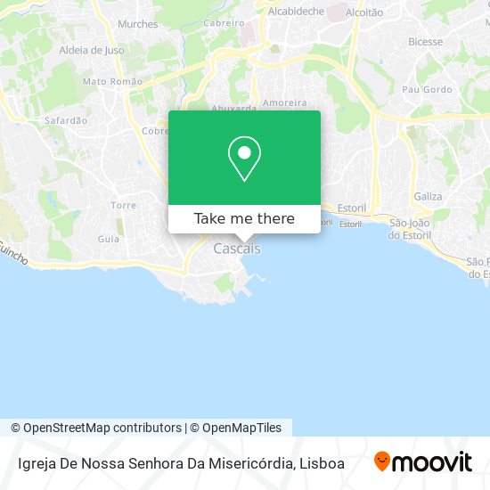 Igreja De Nossa Senhora Da Misericórdia mapa