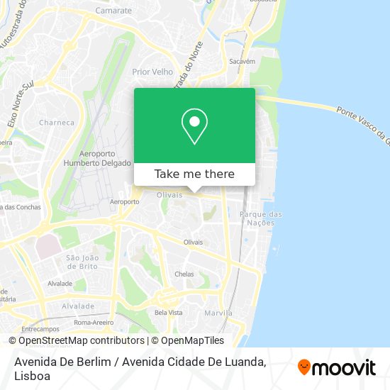 Avenida De Berlim / Avenida Cidade De Luanda map