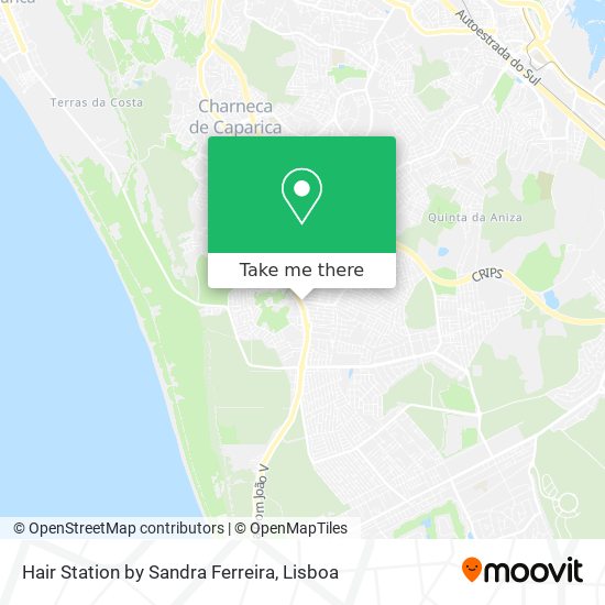 Hair Station by Sandra Ferreira mapa