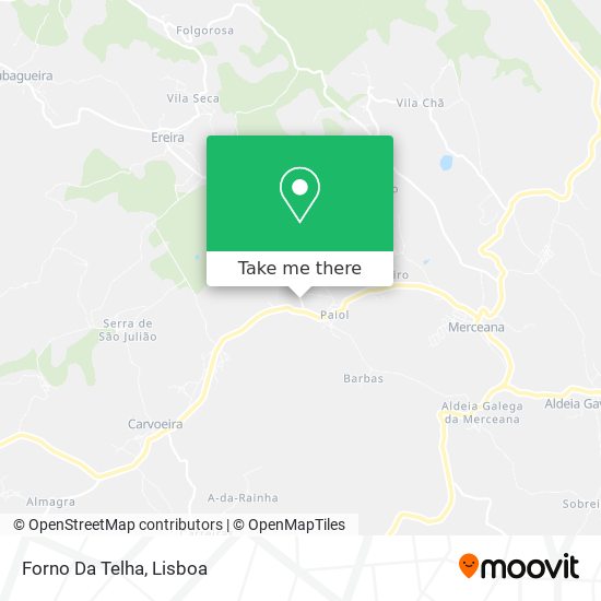 Forno Da Telha map