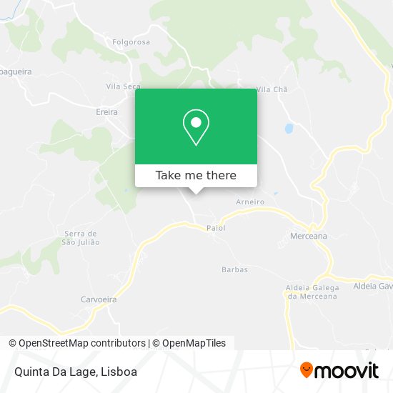 Quinta Da Lage mapa