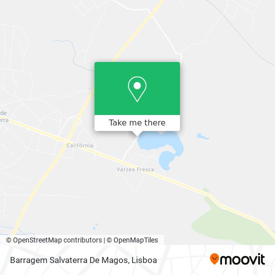 Barragem Salvaterra De Magos map