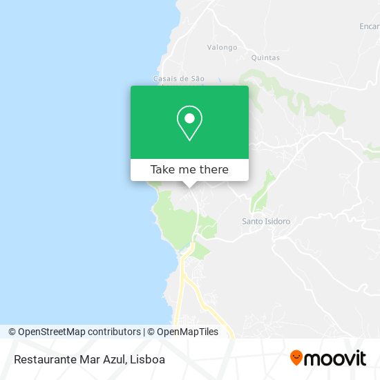 Restaurante Mar Azul map
