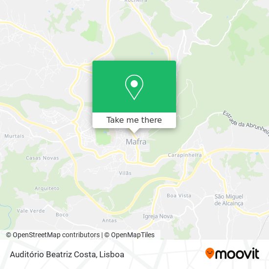 Auditório Beatriz Costa map