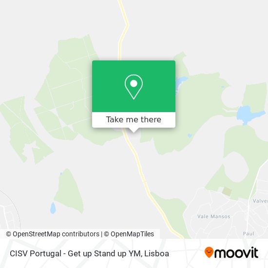 CISV Portugal - Get up Stand up YM mapa