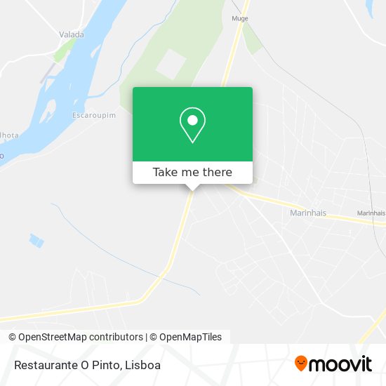Restaurante O Pinto mapa