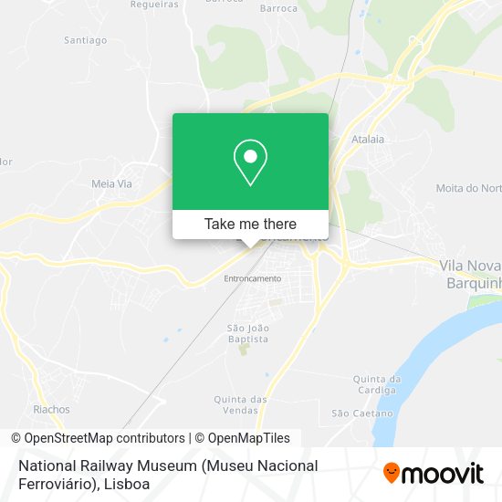 National Railway Museum (Museu Nacional Ferroviário) map