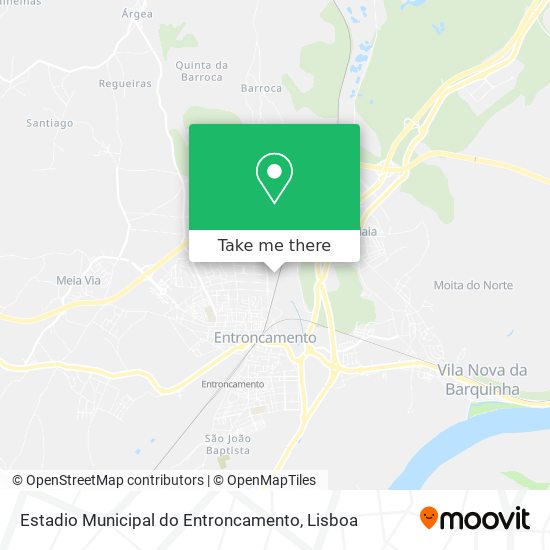 Estadio Municipal do Entroncamento map