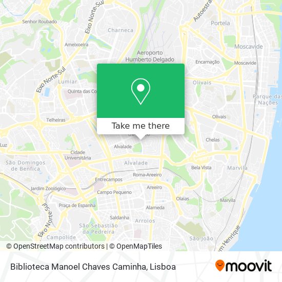 Biblioteca Manoel Chaves Caminha map
