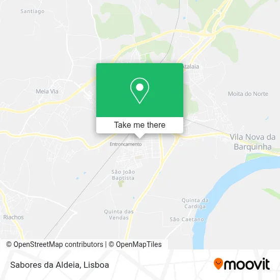 Sabores da Aldeia map