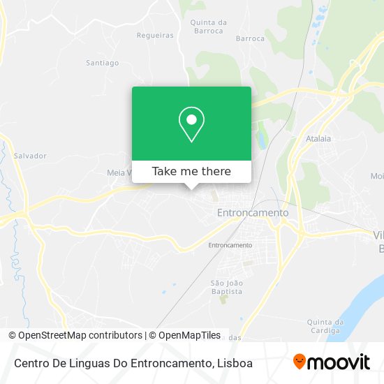 Centro De Linguas Do Entroncamento map