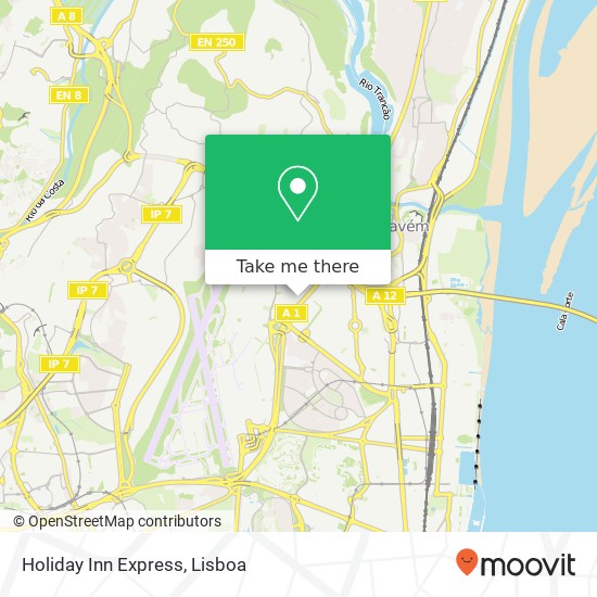Holiday Inn Express mapa