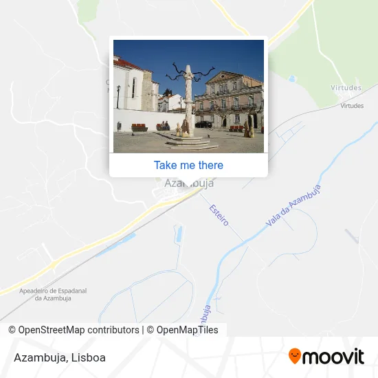 Azambuja map