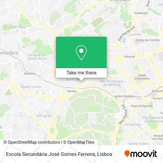 Escola Secundária José Gomes Ferreira map