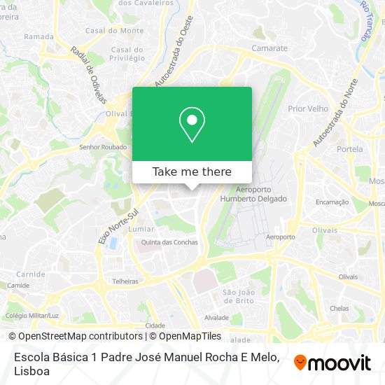 Escola Básica 1 Padre José Manuel Rocha E Melo map