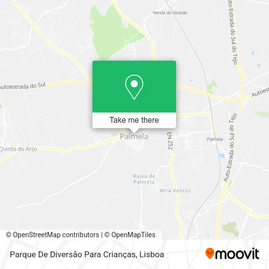 Parque De Diversão Para Crianças map