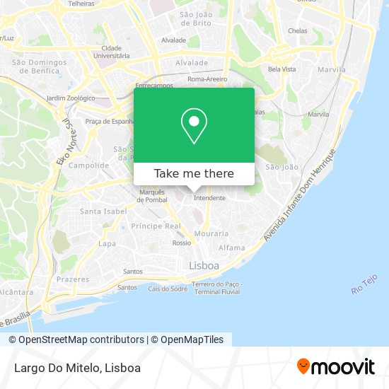 Largo Do Mitelo map