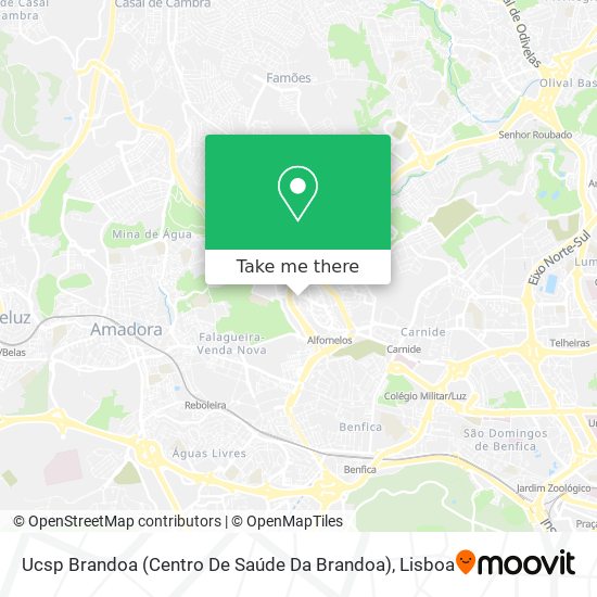 Ucsp Brandoa (Centro De Saúde Da Brandoa) map