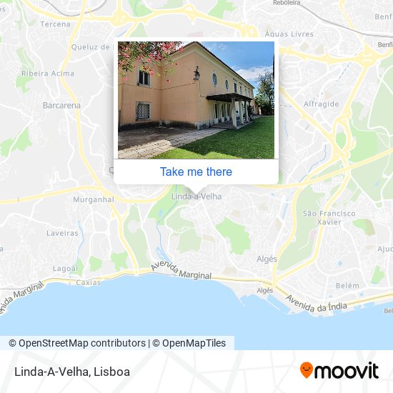 Linda-A-Velha map