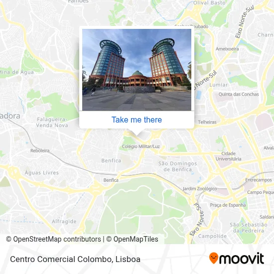 Centro Comercial Colombo map