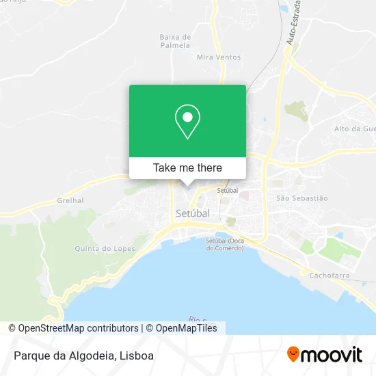 Parque da Algodeia map