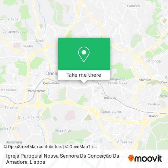Igreja Paroquial Nossa Senhora Da Conceição Da Amadora map