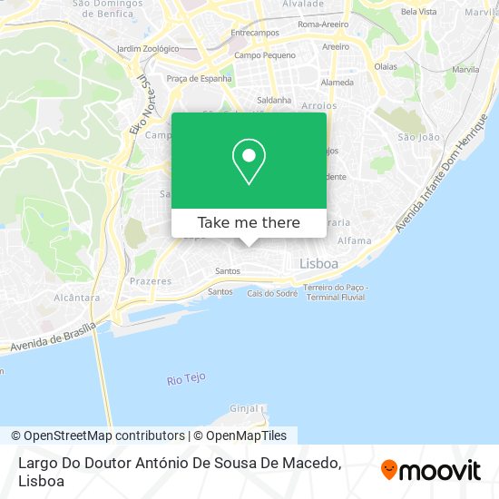 Largo Do Doutor António De Sousa De Macedo map