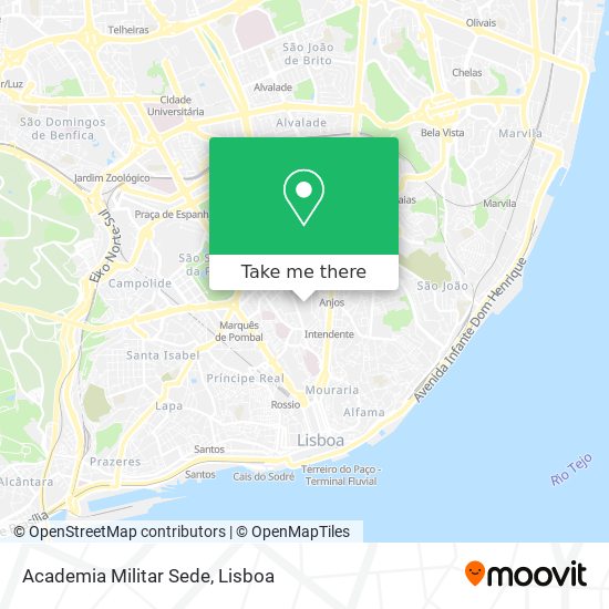 Academia Militar Sede map