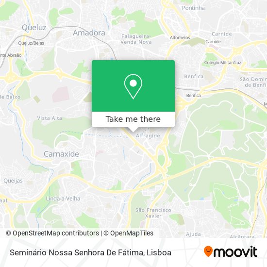 Seminário Nossa Senhora De Fátima mapa